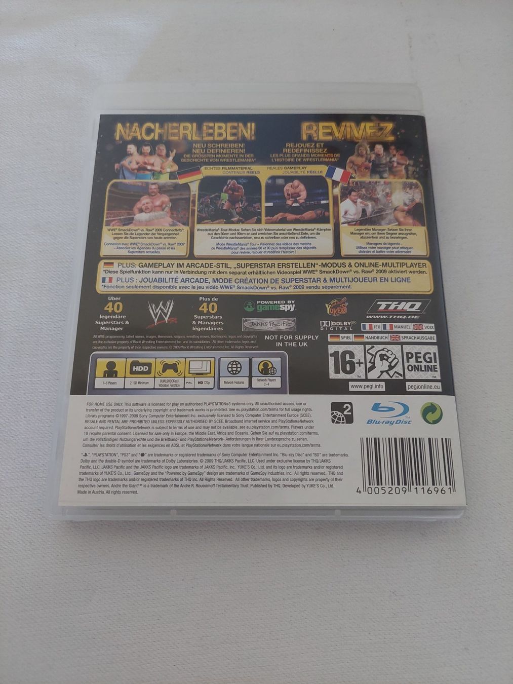 Spiele: WWE Legends of WrestleMania – Gebraucht aus Köniz von Gamecollect 2