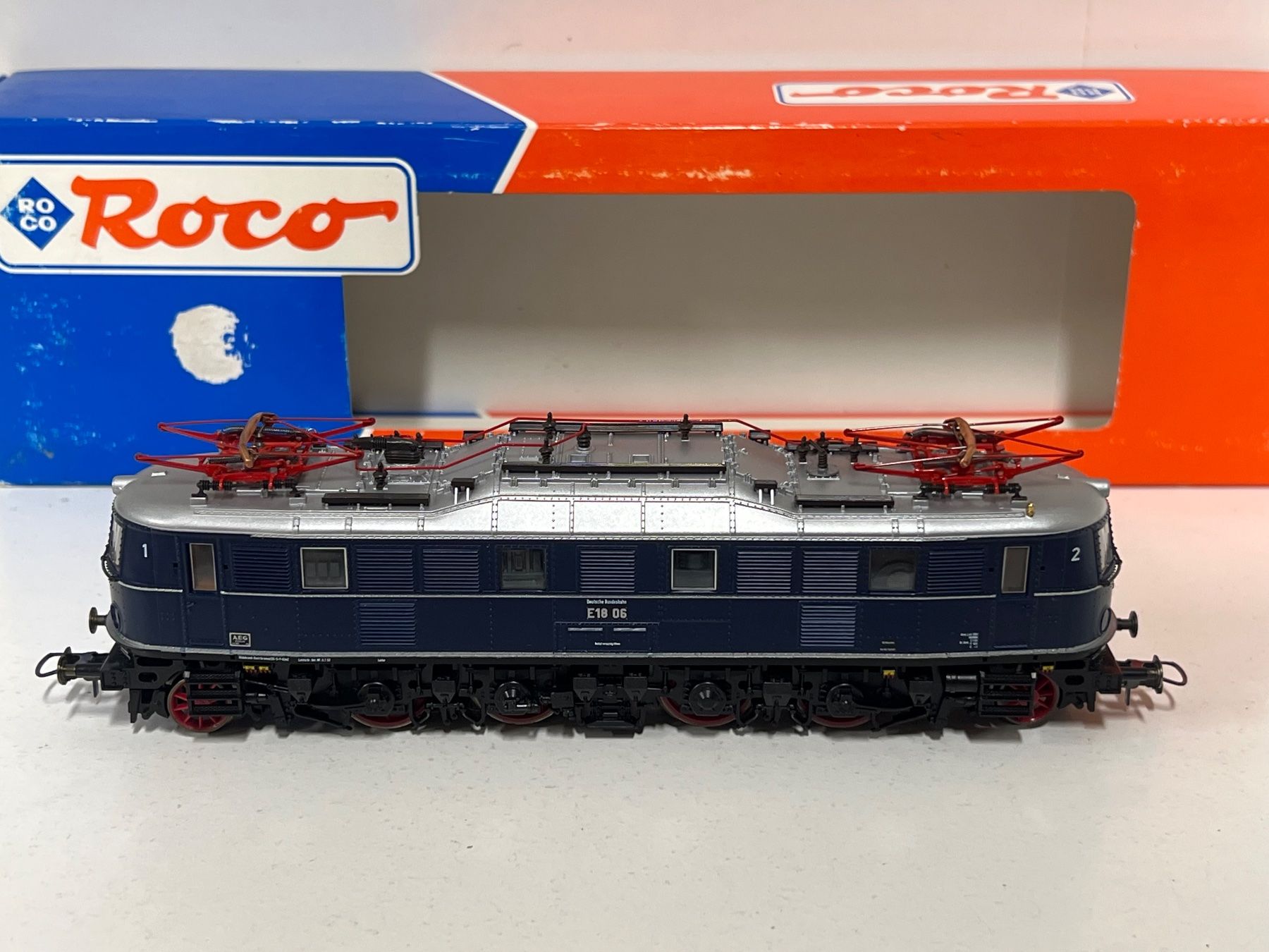 Roco Modellini di ferrovie: Roco  43886 DB E 18 06 AC Analog H0 – Usato da Geroldswil venduto da TopTrain54 1
