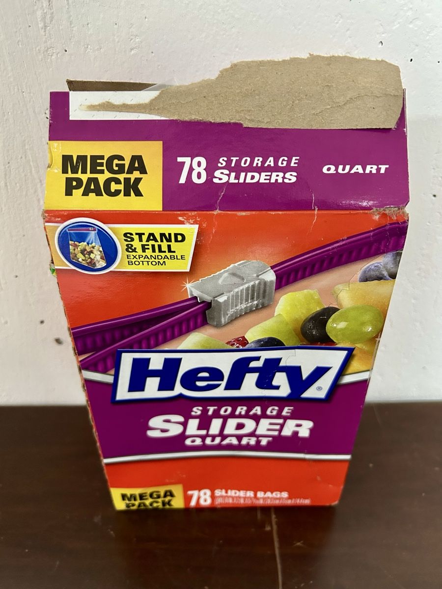 Contenitori & Simili: [NEU]: Hefty Storage Slider Bags - Verschlussbeutel – Nuovo (secondo la descrizione) da Arni AG venduto da CreaFlex 1