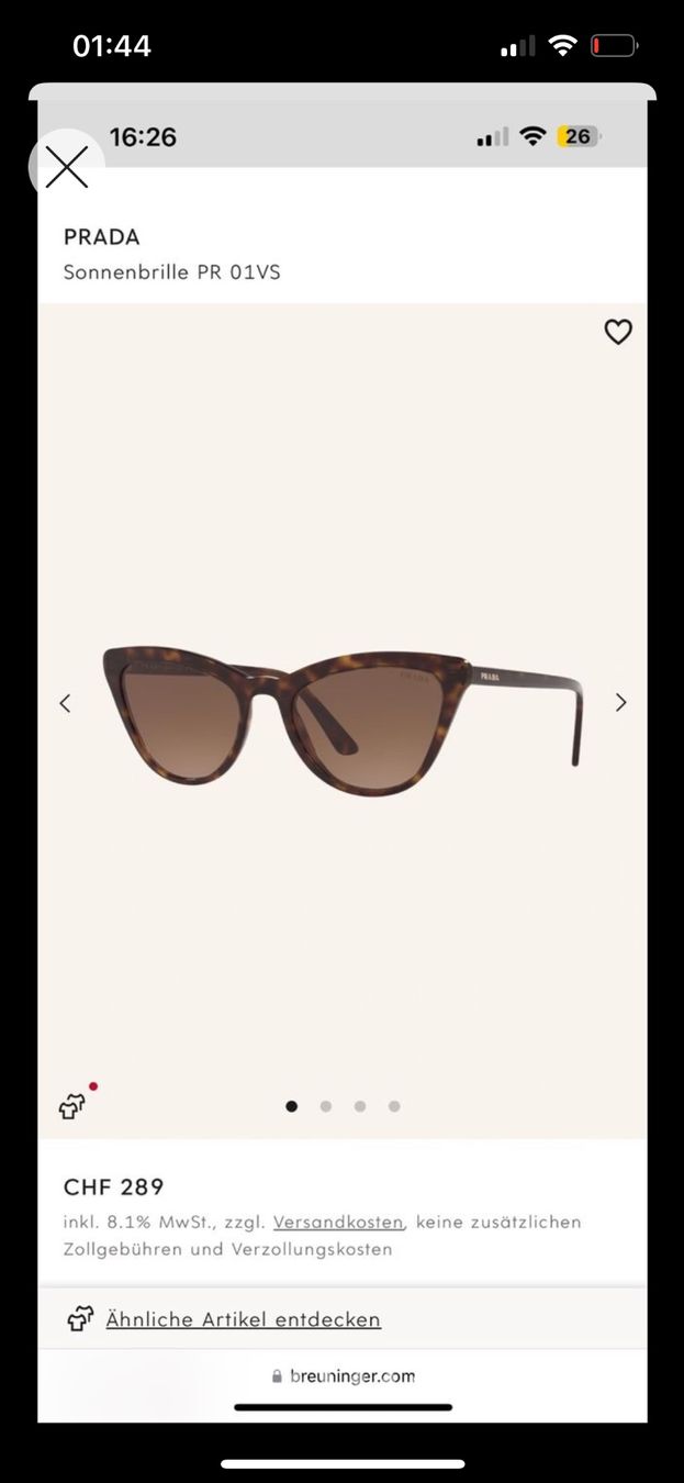 Prada Occhiali & Lenti: Prada Sonnenbrille NEU – Nuovo (secondo la descrizione) da Wil SG venduto da aiy_fnm9 6
