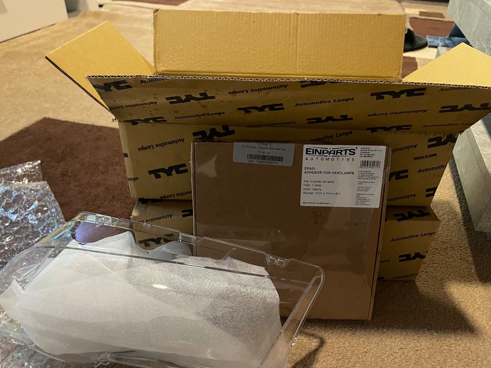 Scheinwerferabdeckung Für BMW E46 Coupé Cabrio 1999-2003 - Klare Linsenabdeckung