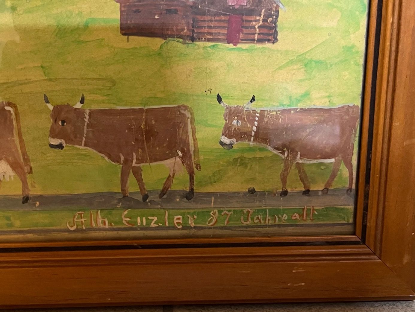 Dipinti: Original Bauernmalerei Albert Enzler Appenzell – Usato da Weissbad venduto da 7733110 1
