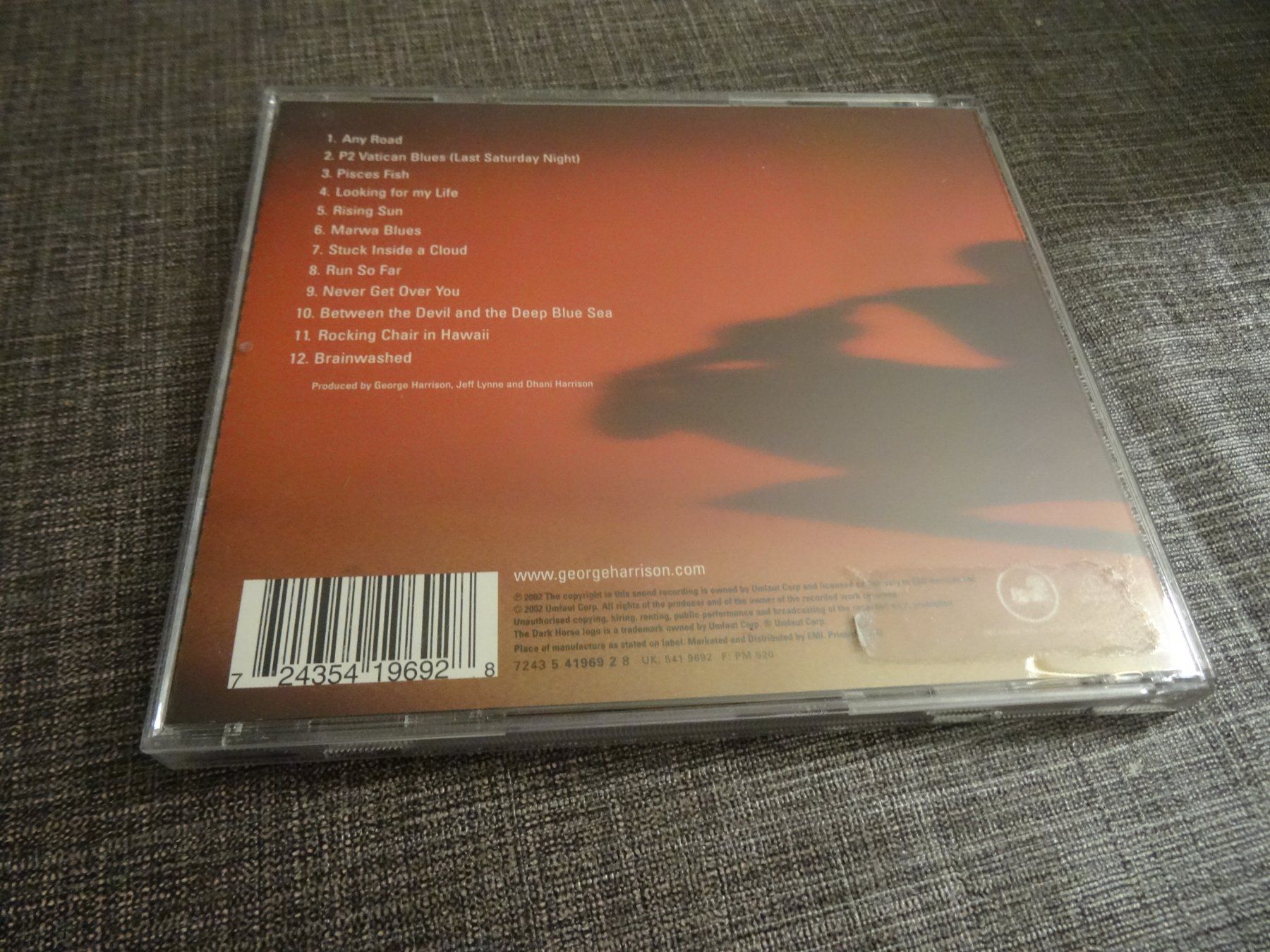 CD: Brainwashed- By George Harrison CD – Usato da Olten venduto da Disc-Ausverkauf 1