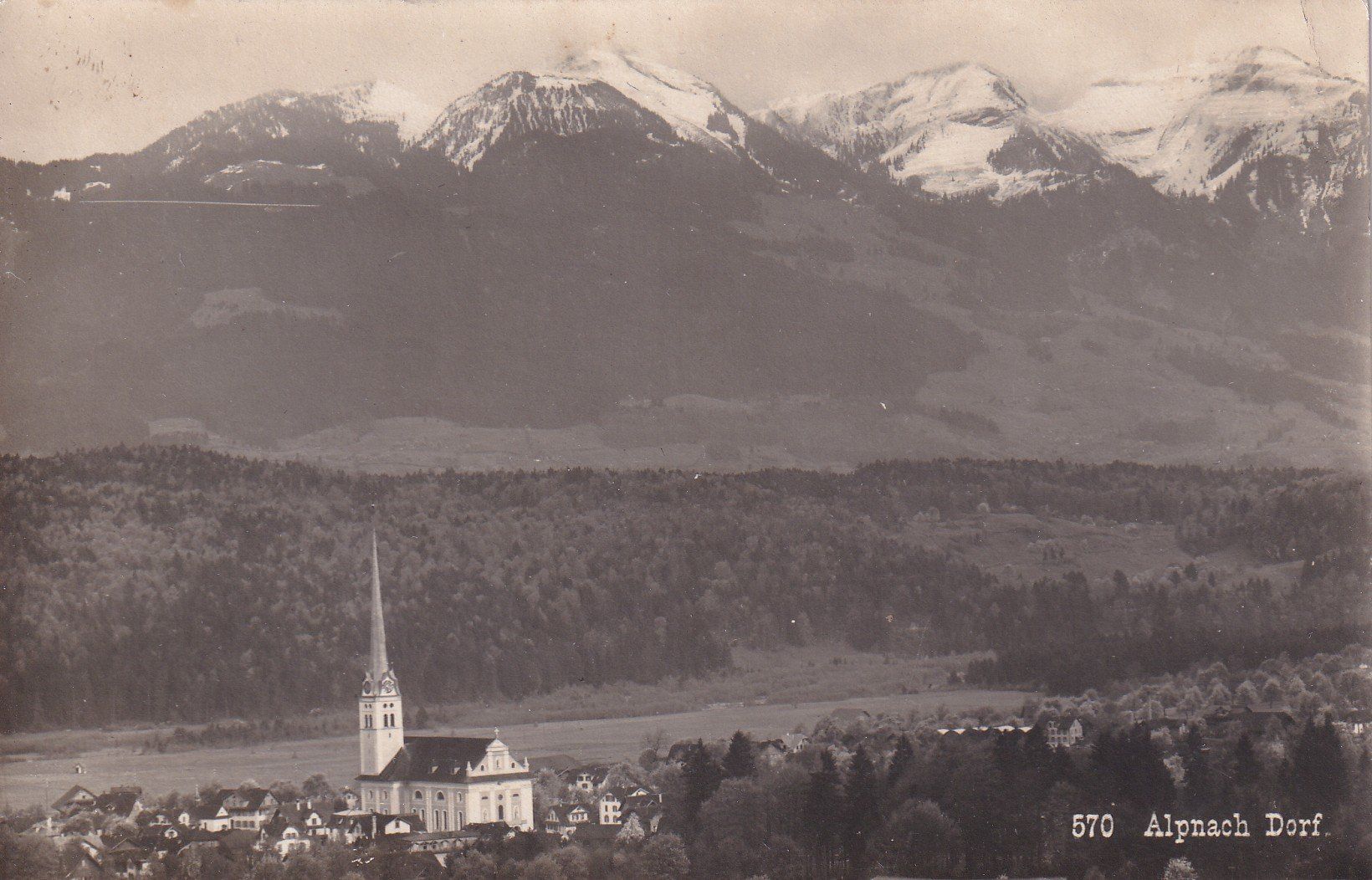 Cartoline postali: Alpnach Dorf  N° 570 – Usato da Cormoret venduto da Pascalll2001