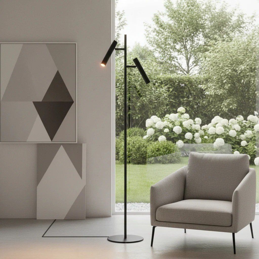 Lampade: Lampadaire LED Aspen blanc – Nuovo e nell'imballaggio originale da Vernier venduto da ton_m8qt 4
