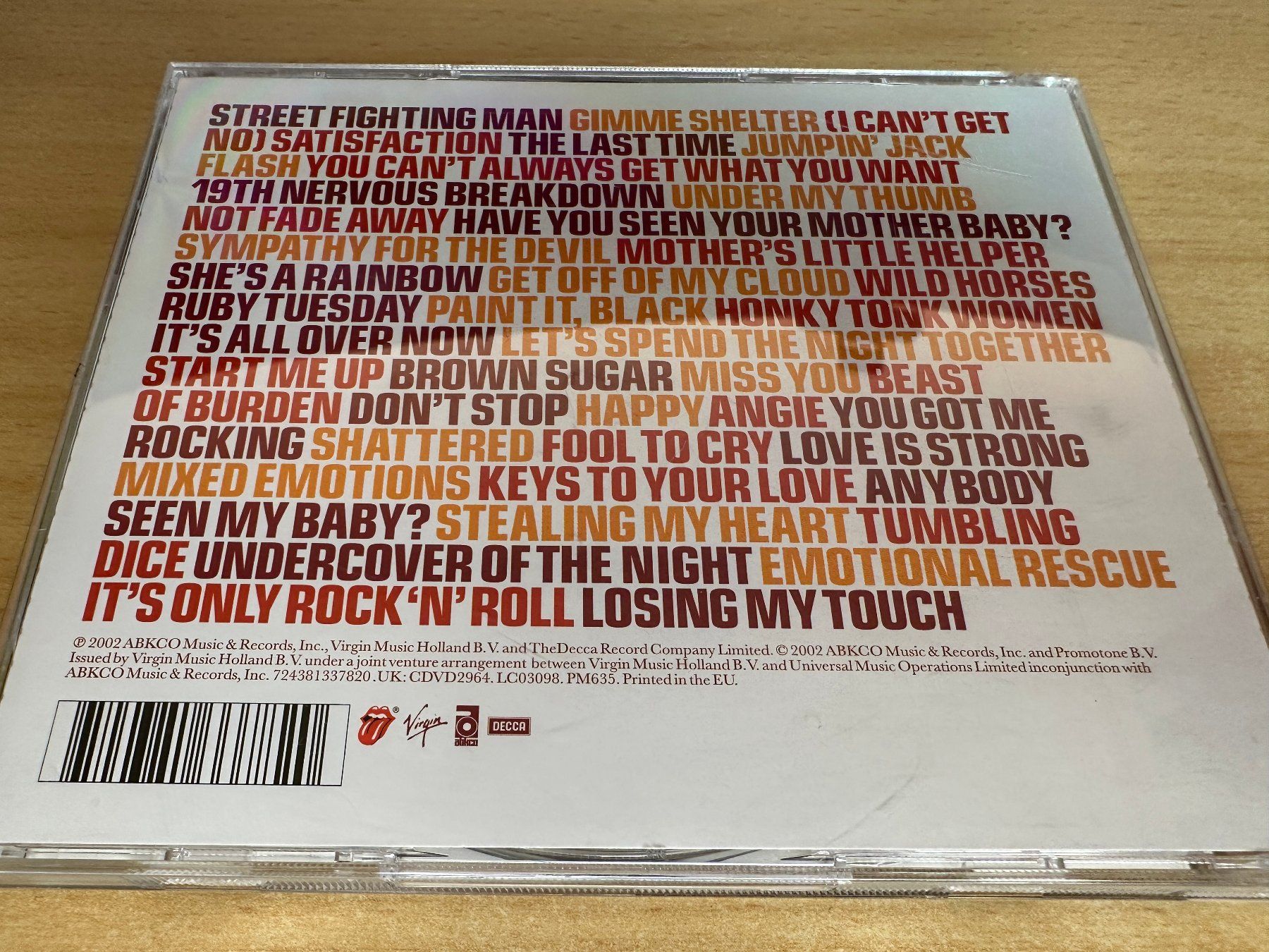 CDs: Rolling Stones – Forty Licks - 2 CD – Gebraucht aus Rikon im Tösstal von Alpenmutz 1