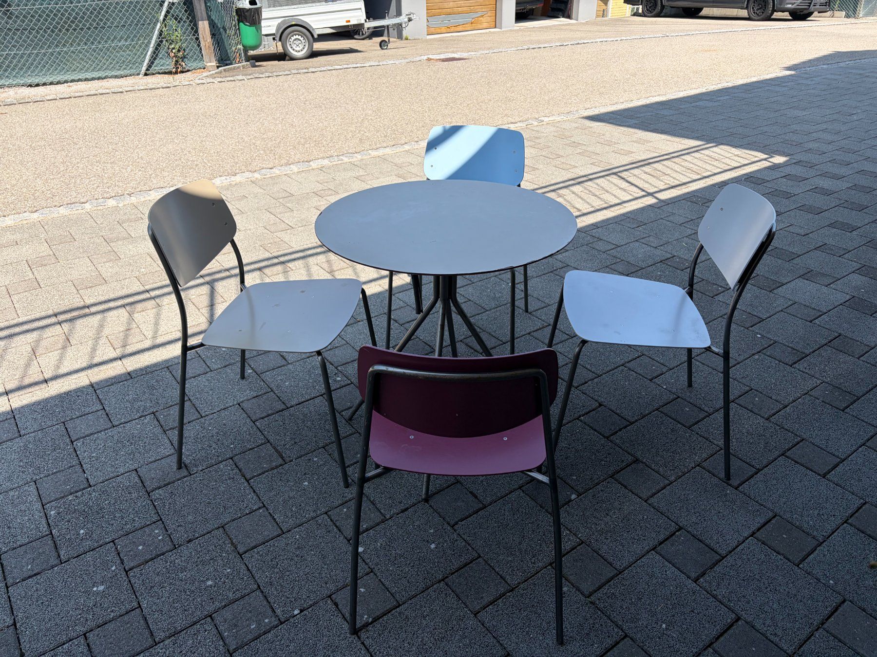 Dietiker Set de table et chaises: Gartenmöbel-Set von Dietiker – D'occasion à Wil SG par Lmtpolar1 1