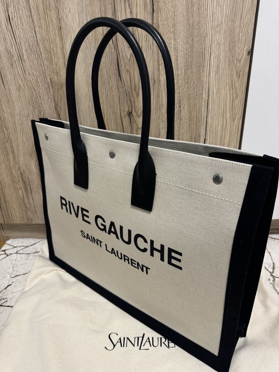 Borse: Saint Laurent Rive Gauche Large Tote Bag – Nuovo (secondo la descrizione) da Fribourg venduto da ann_bh2p 1