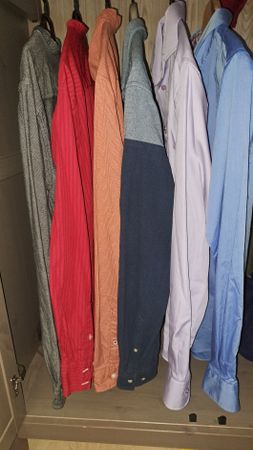 Herren Hemdenpaket, 6 Hemden, Esprit & div. Marken/Grösse M