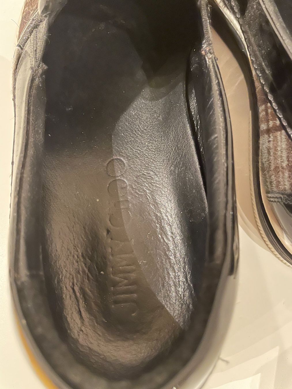 Jimmy Choo Scarpe da uomo: Jimmy Choo Tartan Plaid Slip-Ons – Usato da Zürich venduto da ald_k2fw 2