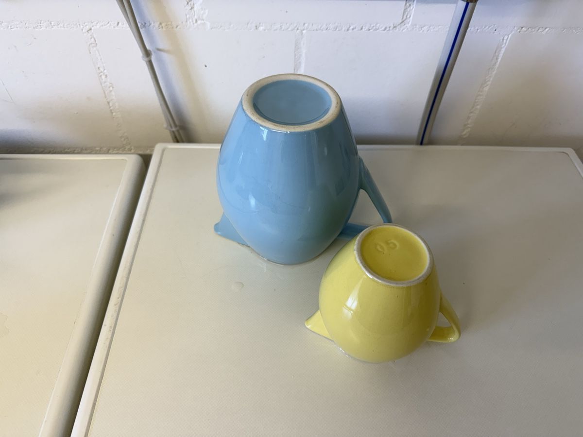 Rössler Caraffe: 2 pots à lait Rössler – Usato da Les Genevez JU venduto da fabliane 2