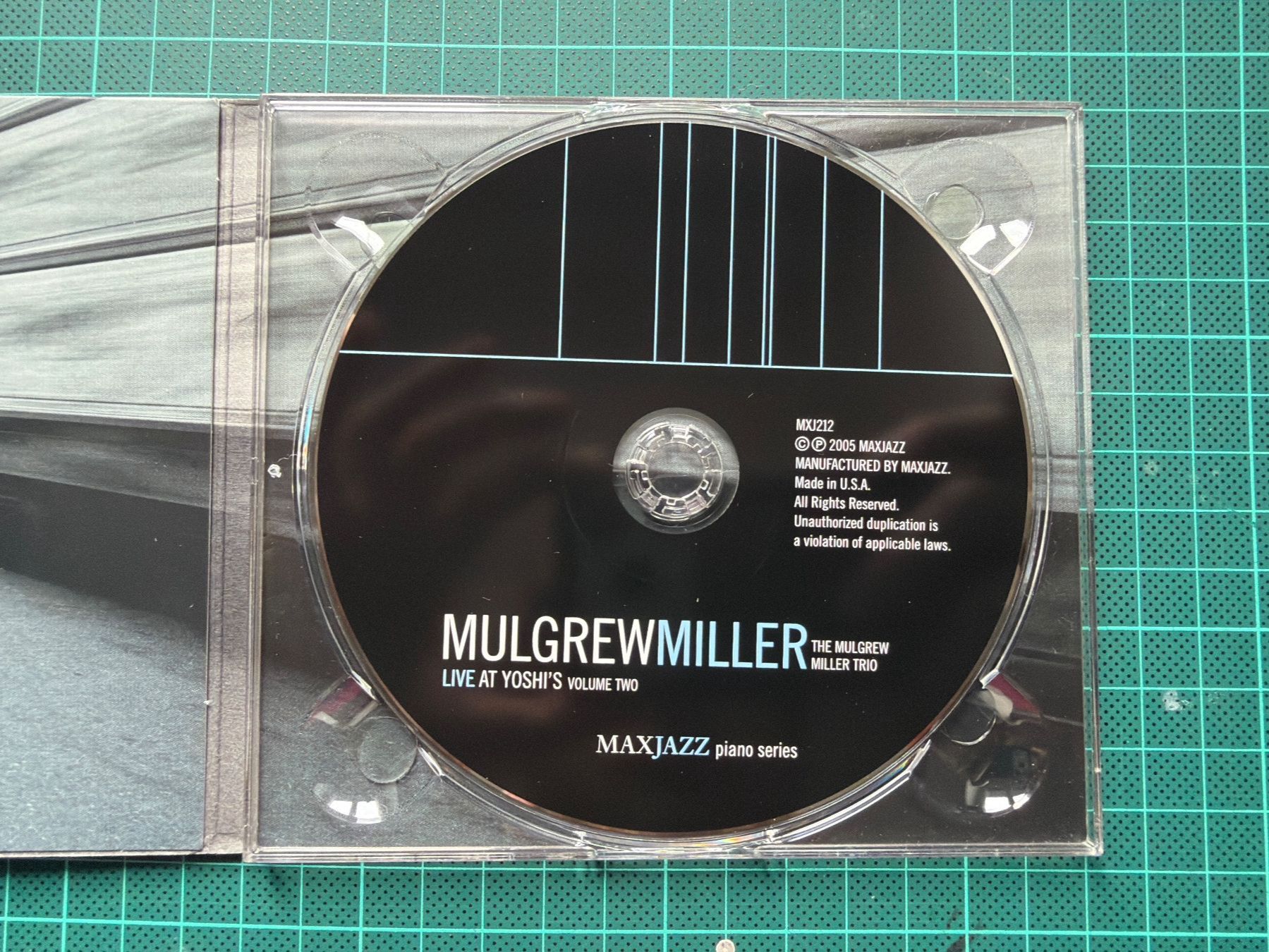 CDs: Mulgrew Miller – Live At Yoshi's Volume Two – D'occasion à Zürich par Max_Lindenbaum 1