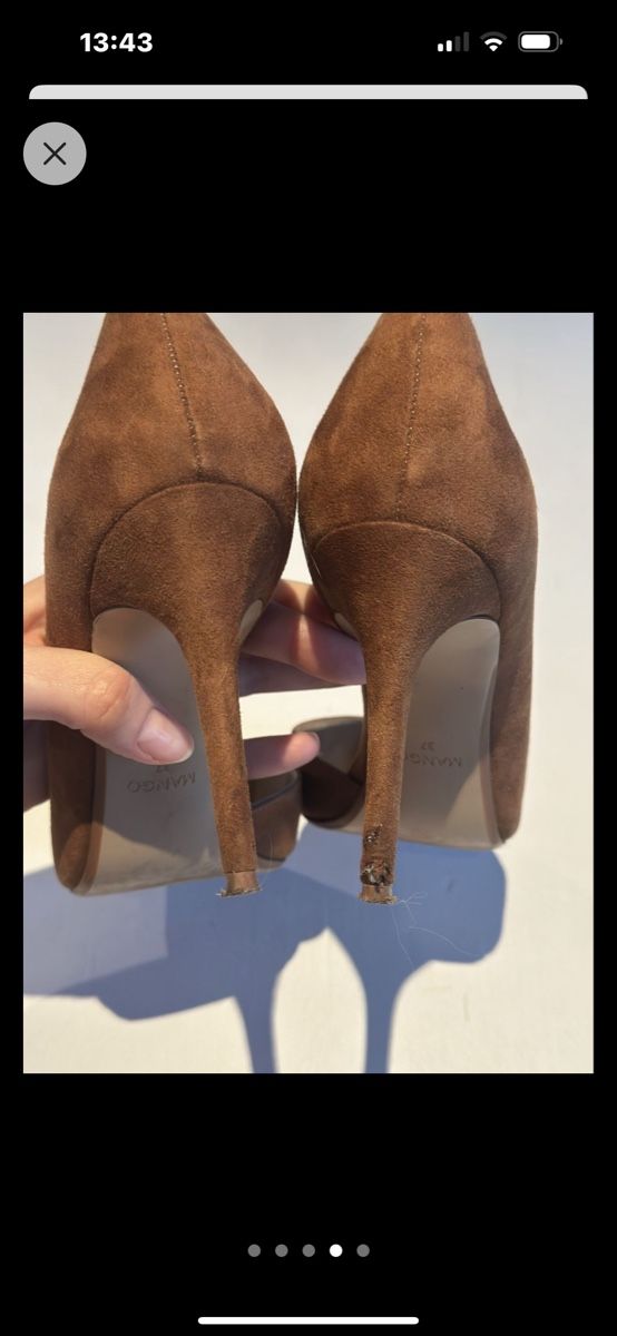 Mango Damenschuhe: 3 paires de chaussures Mango – Gebraucht aus Les Bioux von ann_g9bh 5