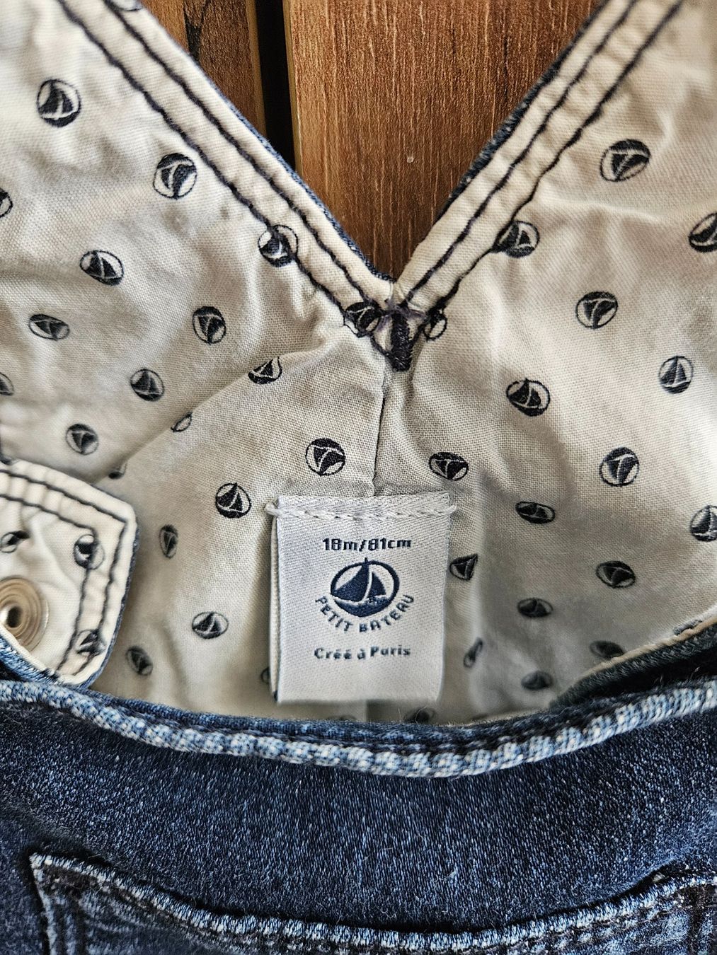 Petit Bateau Pantaloni: Petit Bateau Latzhose 18 Monate – Usato da Würenlingen venduto da Nancy_Y 1