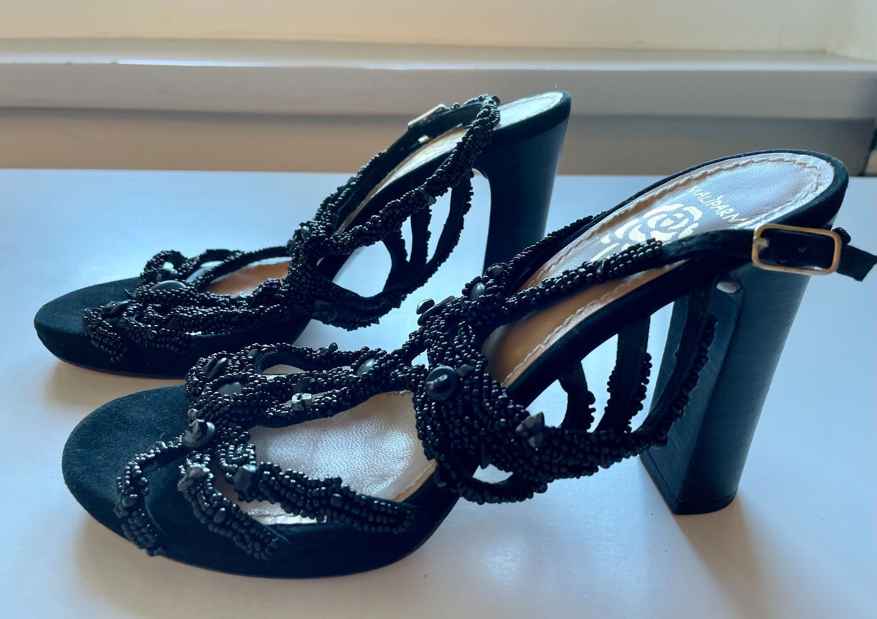 Maliparmi Scarpe da donna: Maliparmi Sandalen mit Perlen Gr. 39 – Usato da Gockhausen venduto da AnneT07