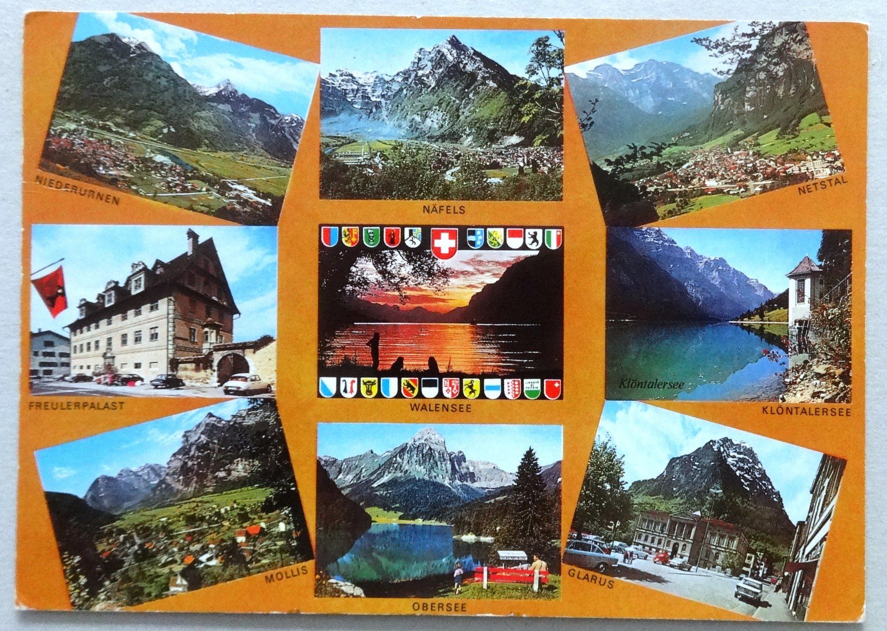 Cartoline postali: Gruss aus dem Glarnerland – Difettoso da Fétigny venduto da Billy2miny