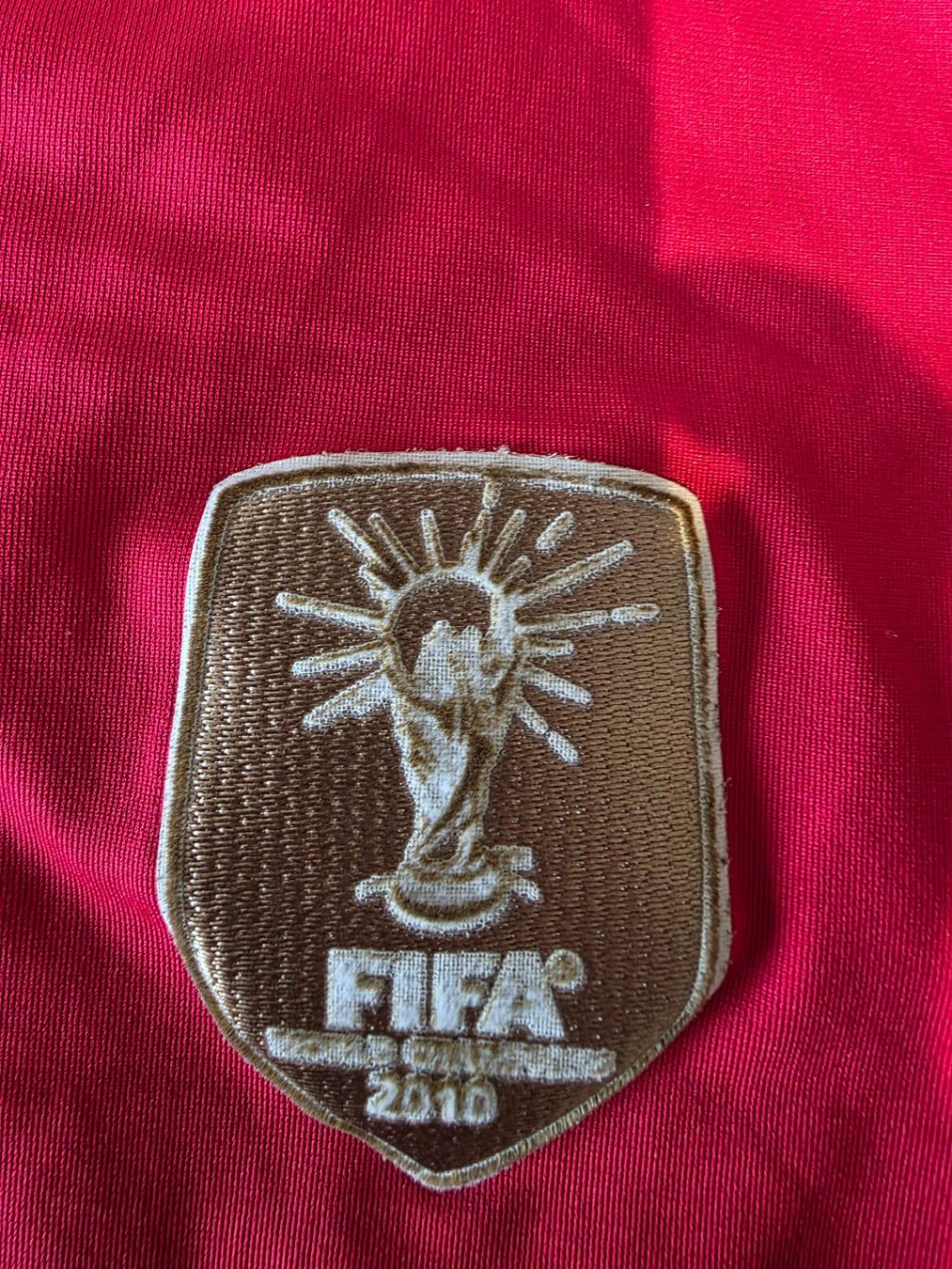 Adidas Canottiere & Pantaloni: SPANIEN 2010 TRIKOT WM-SIEGER PATCH M – Usato da Lüchingen venduto da Jersey_Time 4