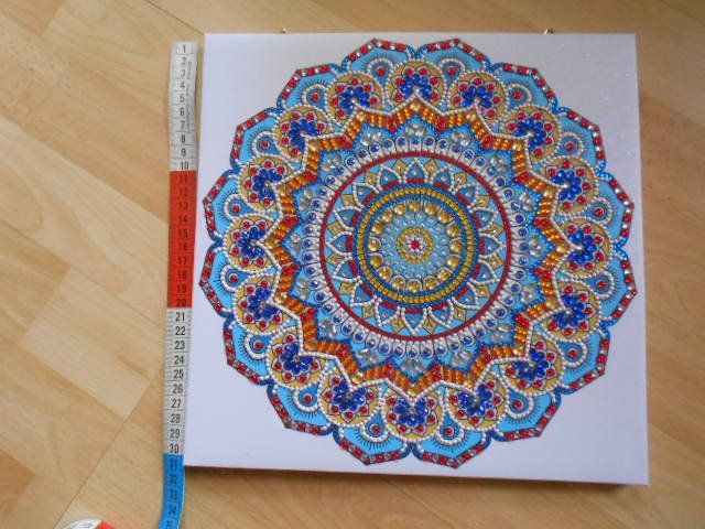 Foto & Immagini: wunderschönes Diamantpaining Bild Mandala 30 x30 cm – Nuovo (secondo la descrizione) da Flühli LU venduto da primula-47 2