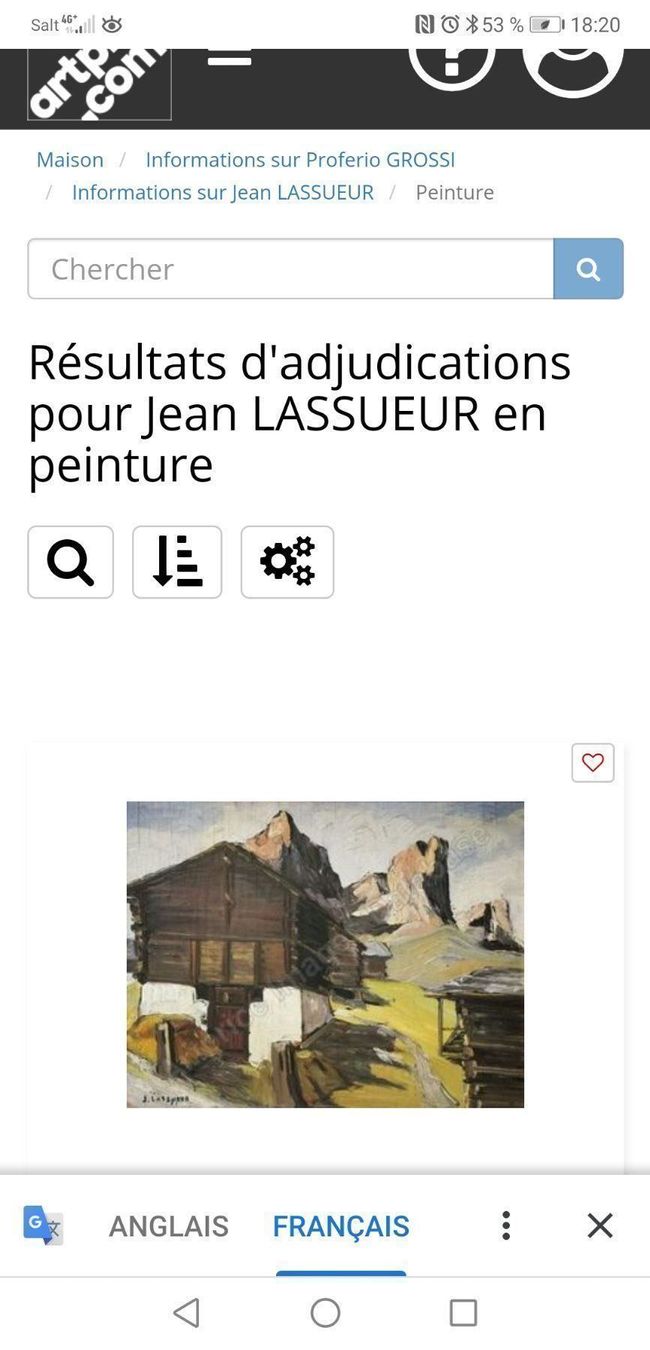 Gemälde: JEAN LASSUEUR (1899-1980) – Gebraucht aus Genève von Qanil77 8