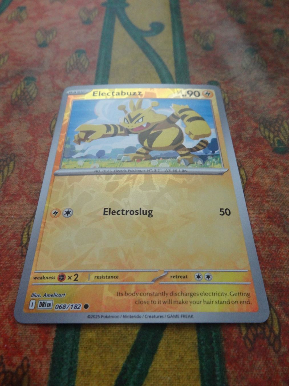 Pokémon Carte collezionabili: POKEMON  Electabuzz   I DRI EN  068/182  HP90  2025 – Usato da Romanel-sur-Lausanne venduto da Swift13
