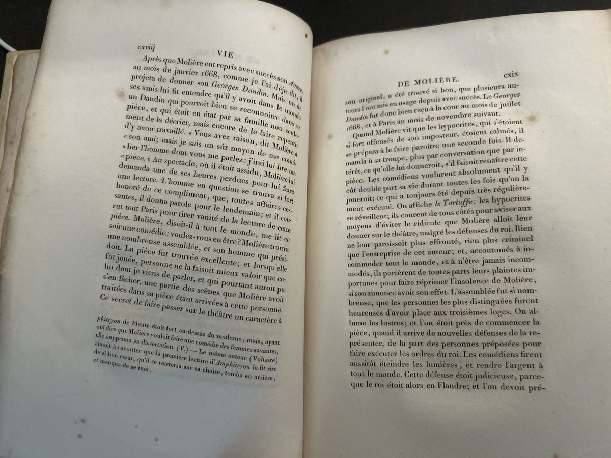 Libri: Œuvres Complètes de Molière, tome I – Usato da Céligny venduto da isa_lgy2 1