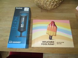 Doppelhubkolbenpumpe Air Hammer +grosses Glace fürs Wasser