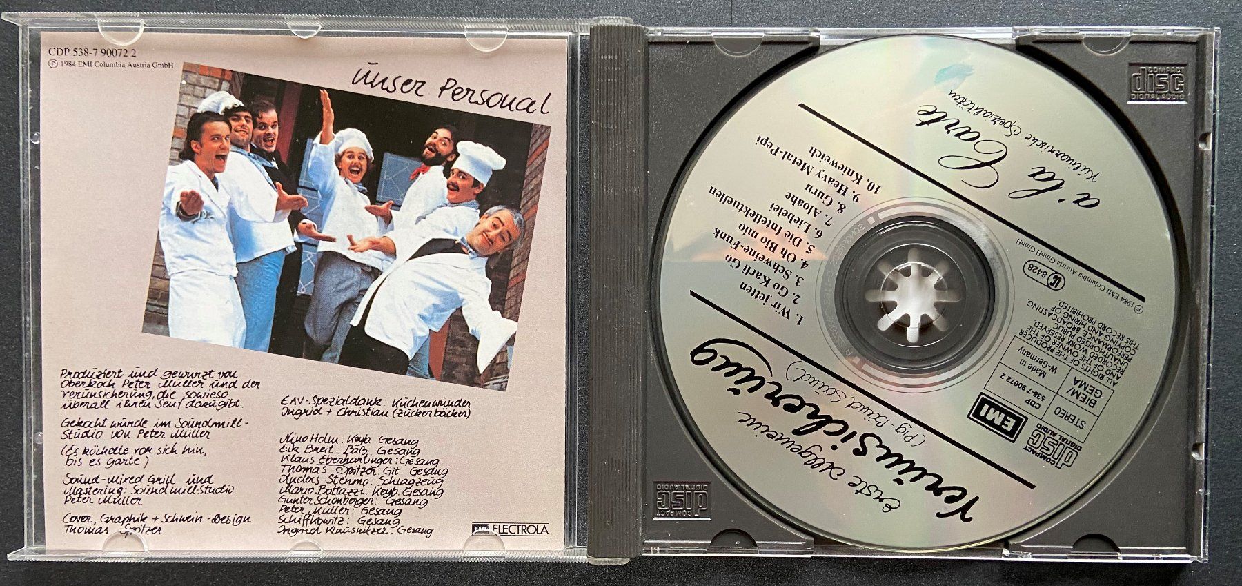 CD: CD EAV  «à la Carte» – Usato da Böckten venduto da Hansi36 1