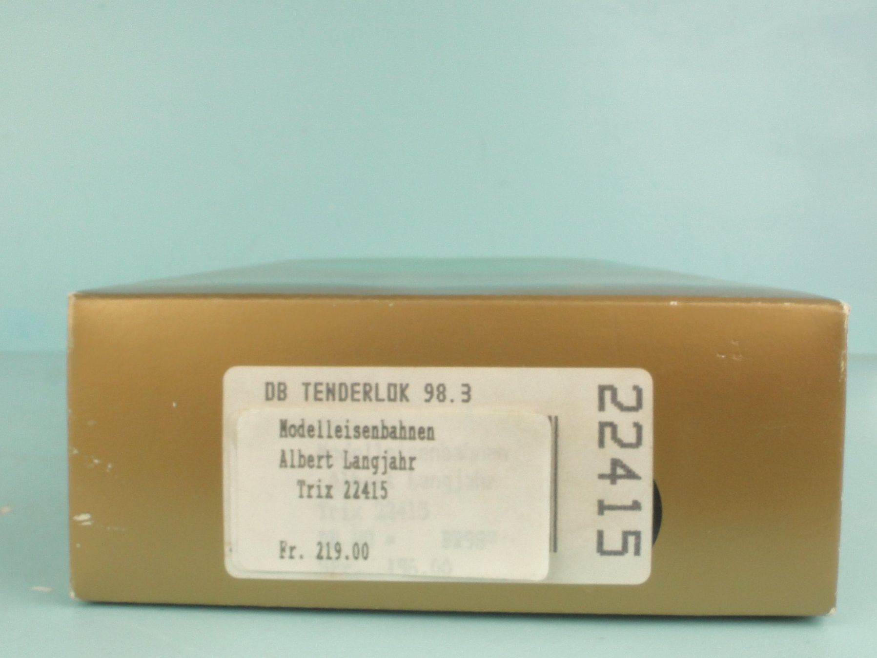 Trix Modelleisenbahnen: Trix H0 22415 Glaskasten – Gebraucht aus Bülach von cann11 2