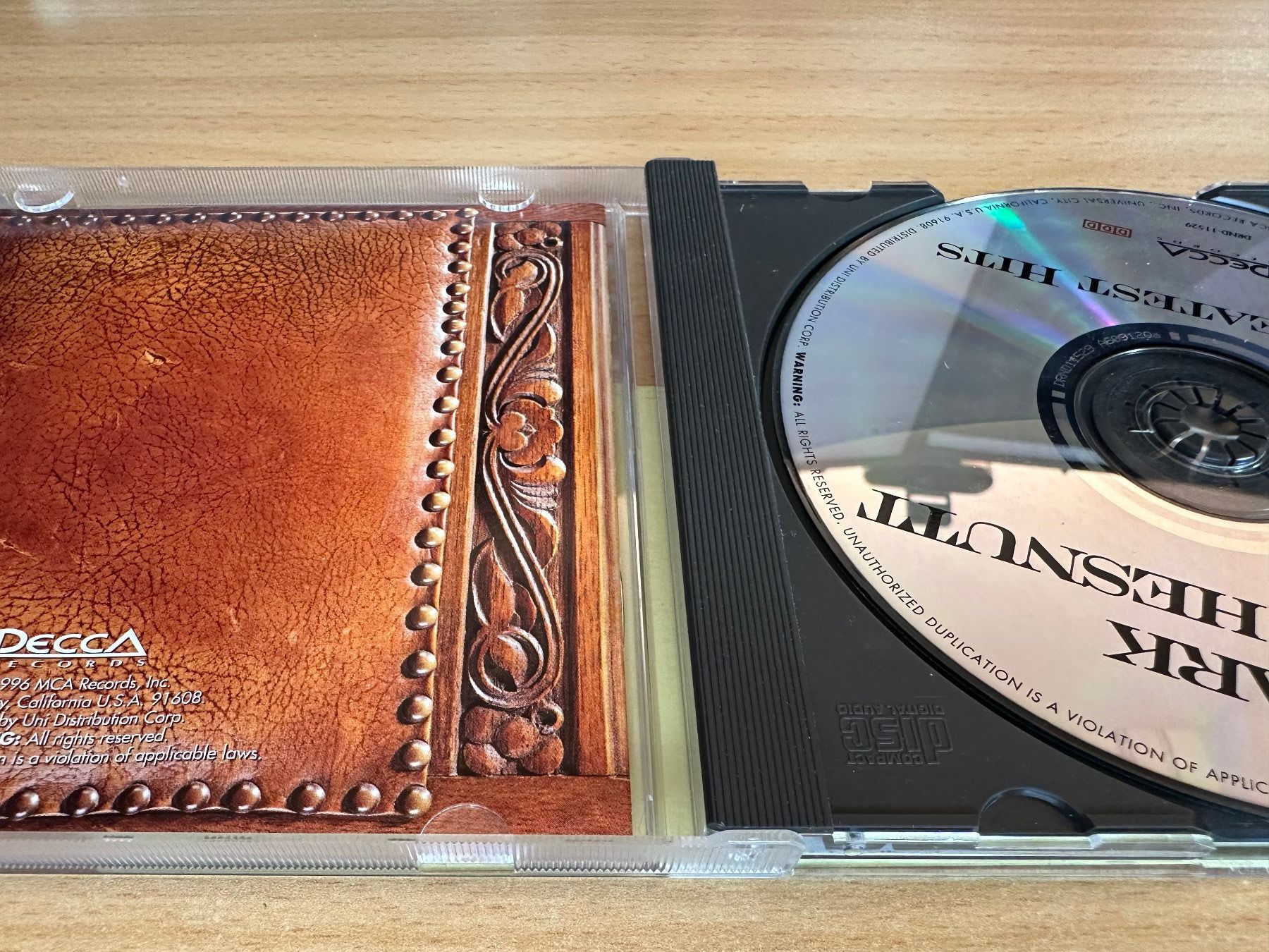 CD: Mark Chesnutt – Greatest Hits – Usato da Rikon im Tösstal venduto da Alpenmutz 2