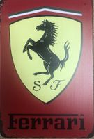 Ferrari Blechschild Ross Pferd F8 812 430 599 SF90 F40 F50