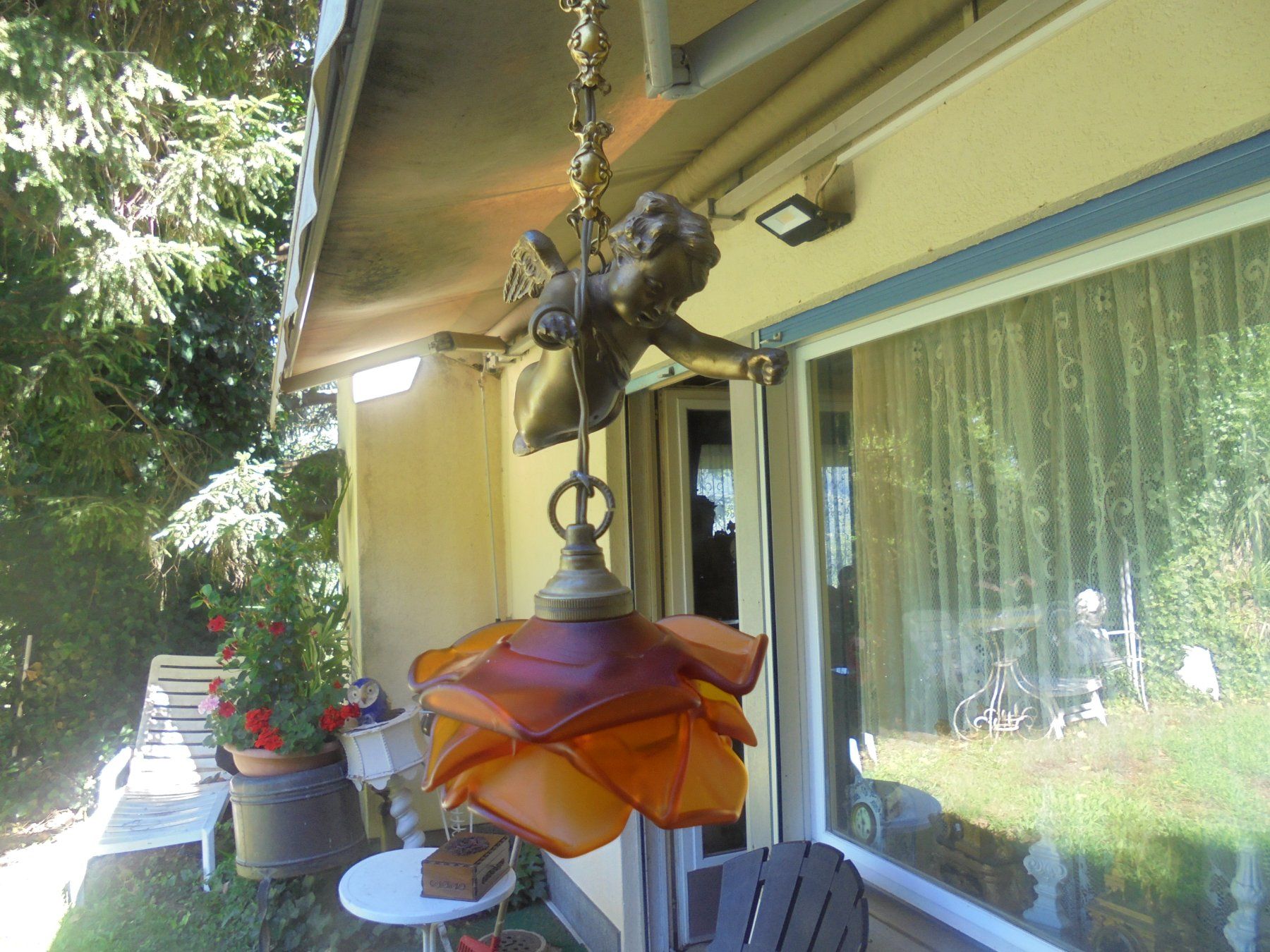 Lampadari & plafoniere: Antike Puti-Deckenlampe von ca 1920-30 – Usato da Camorino venduto da Hunpete 1