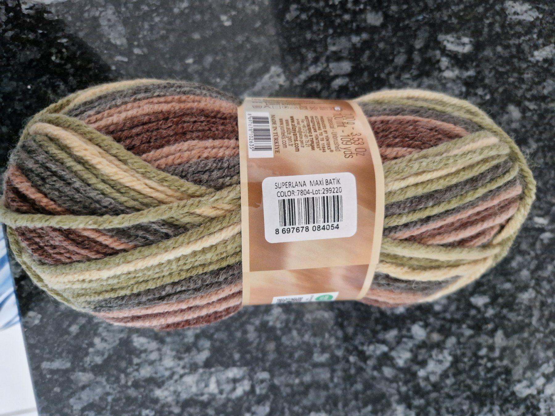Wolle: 15 Knäuel Alize Maxi Batik – Neu (gemäss Beschreibung) aus Dietikon von Boldi49 1