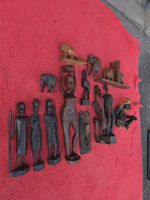 Flohmarkt Konwolut div. Afrikanische Schnitzereien