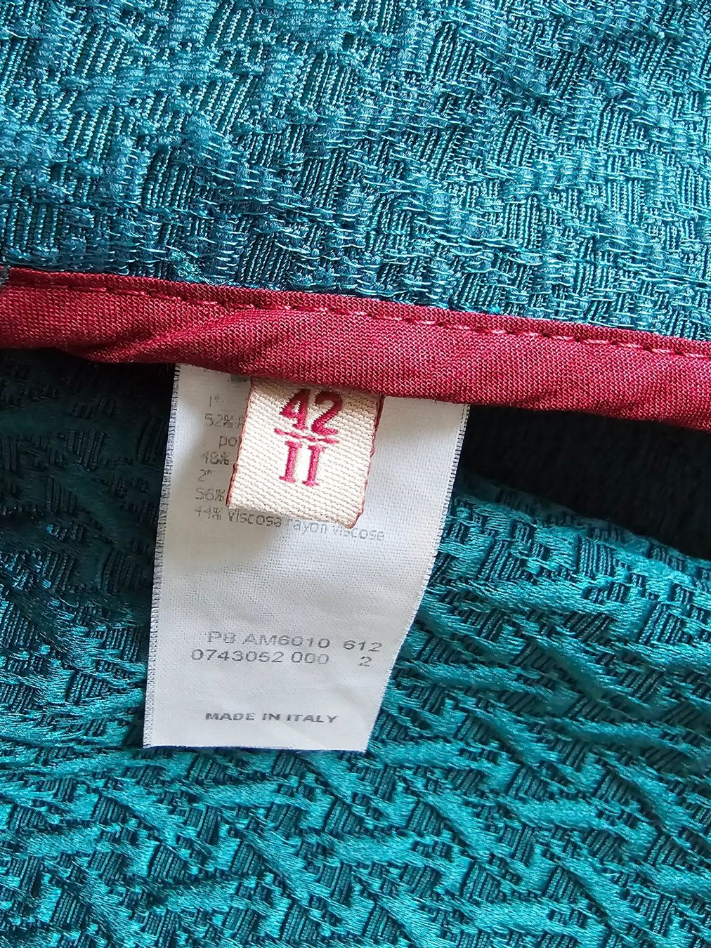 Giacche: Authentic Antonio Marras Jacquard Short-Sleeve Jacket – Usato da Origlio venduto da ann_q6qv 3