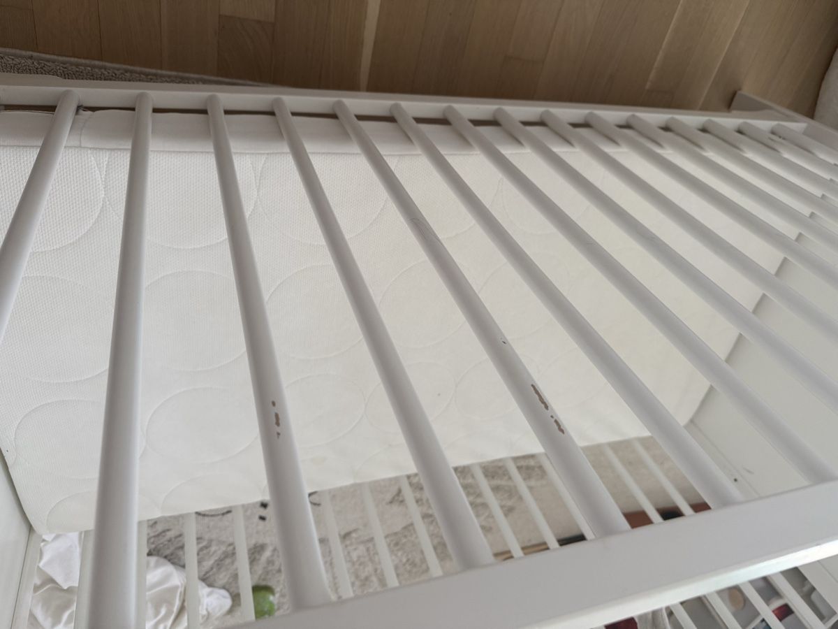 Betten: Lit de bébé blanc – Gebraucht aus Ropraz von bawiwi 2