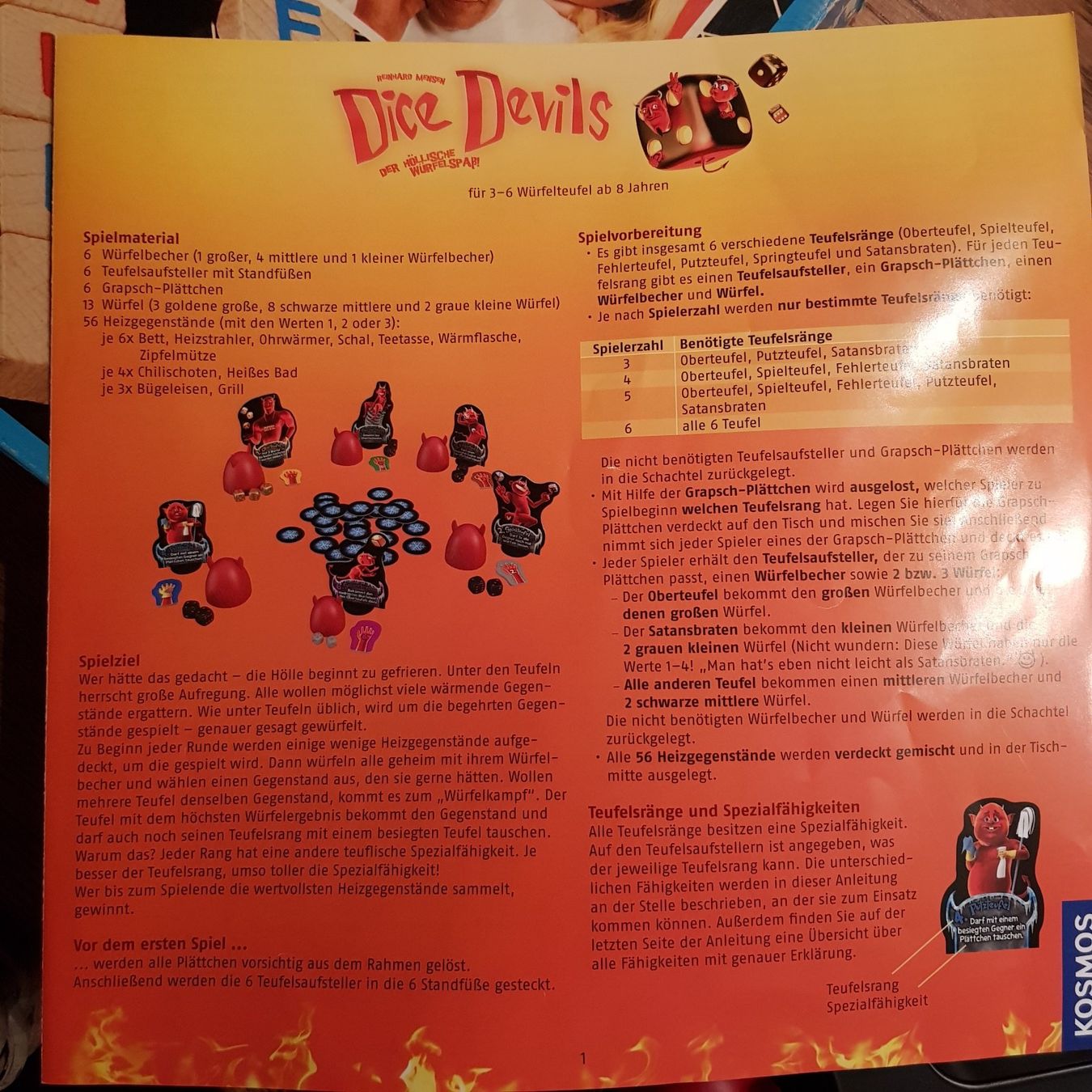 Giochi: Spiel 'Dice Devils' – Usato da Feldbach venduto da Lizze 1
