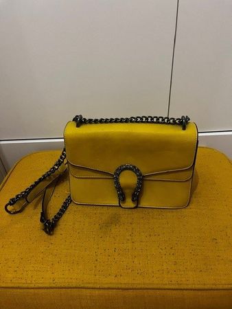No name Tasche in Gucci Dionysus Optik in Senfgelb