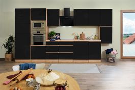 152 Küchenzeile Küchenblock 395cm E/SO/SW -Küche Einbauküche