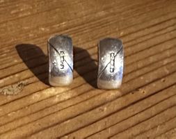 Halbcreolen Silber