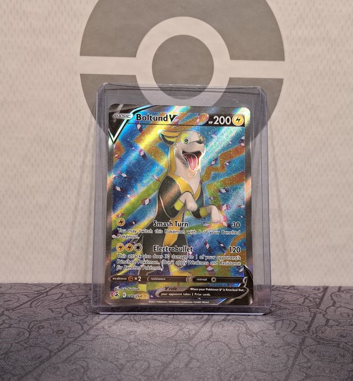 BOLTUND V FULLART 249/264 FUSION STRIKE POKEMON KARTE 2021 | Kaufen Auf ...