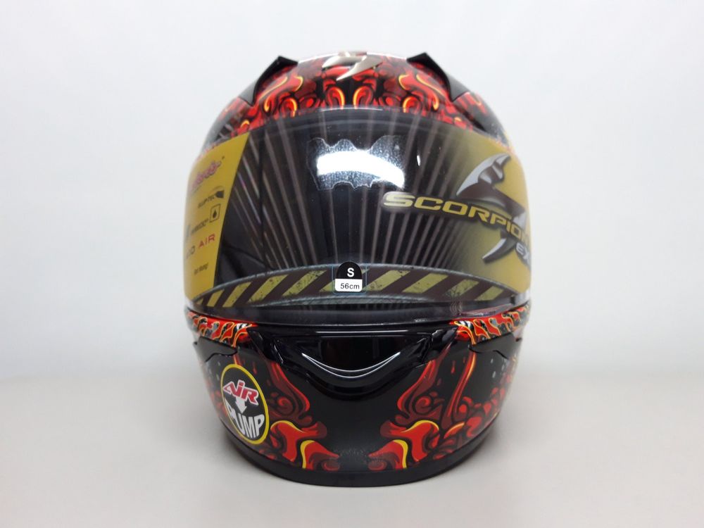 Casques & visières: Scorpion Exo-410 Air Hellhound Gr.S (56cm) – Neuf avec emballage d'origine à Schänis par alegra8853
