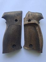 Nussbaum Griffschalen mit Daumenauflage für die Sig P220 