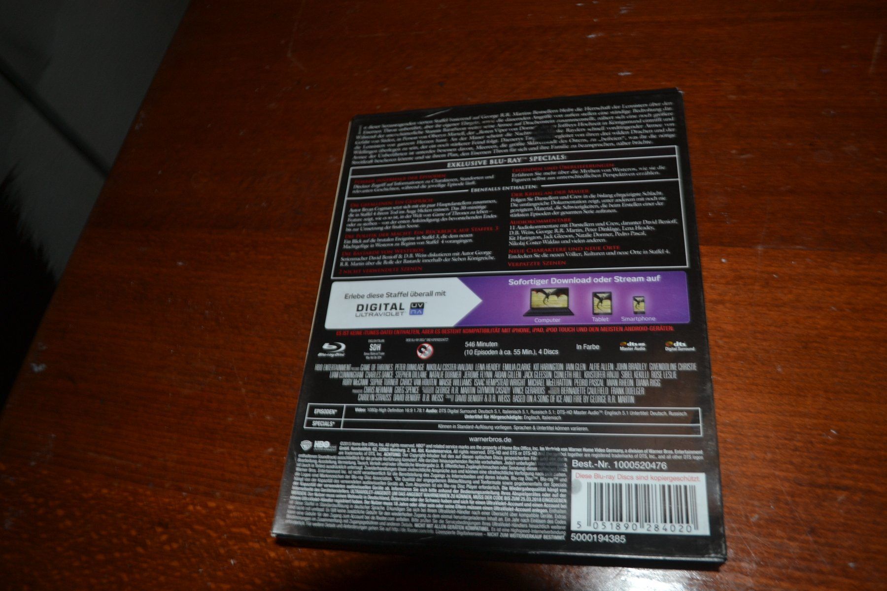 Alle DVDs: Game of Thrones vierte Staffel – Gebraucht aus Laupen ZH von chefdom 1