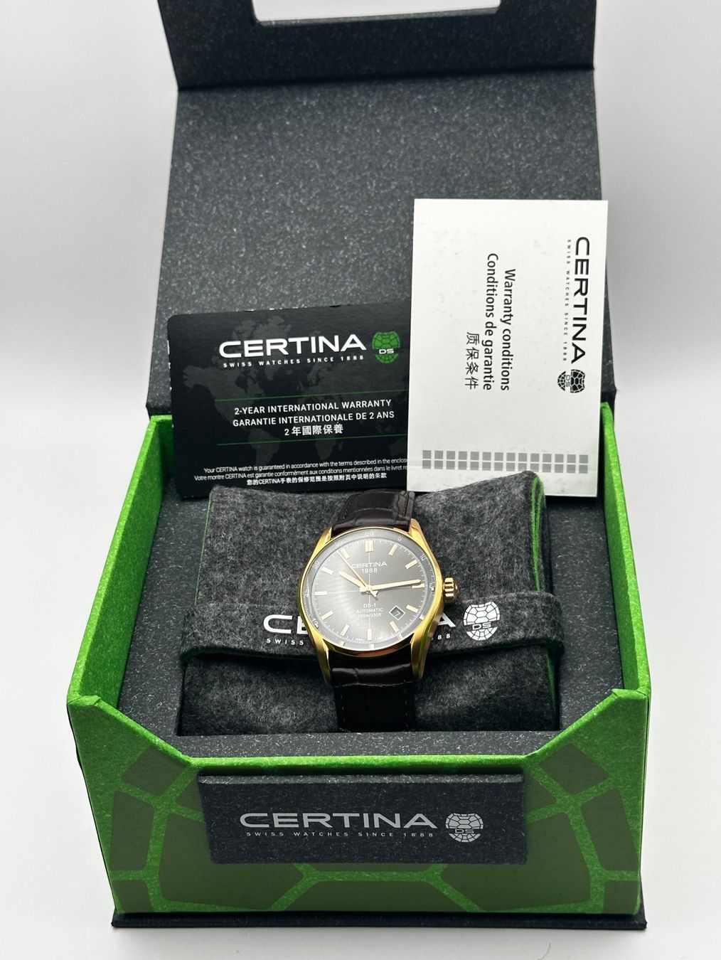Certina Orologi: Certina DS-1 Automatik Full Set – Nuovo e nell'imballaggio originale da Zürich venduto da Danimini 9