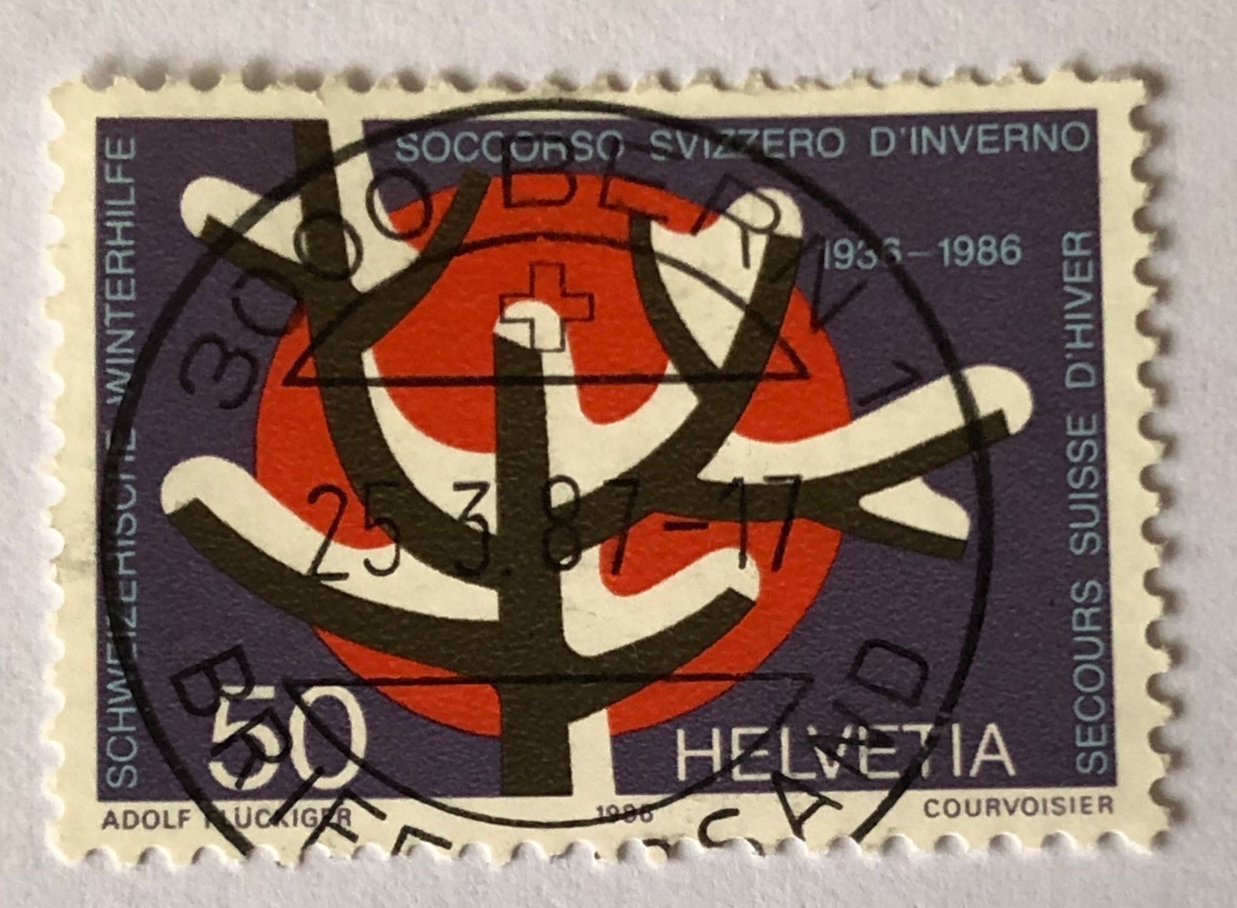Tutti i francobolli: Nr.728 mit Vollstempel Bern – Usato da Aarau venduto da Billa007