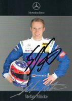 Autogrammkarte; Stefan Mücke, DTM