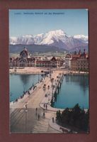 LUZERN - Seebrücke - Bahnhof