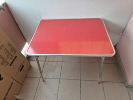 Vintage Klapptisch, Gartentisch, Campingtisch Tisch