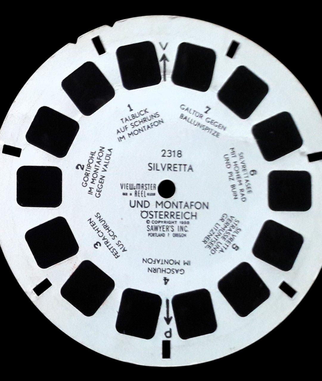 View-master Giocattoli: View-Master 3 disques Scheiben Dolomites Mac Kinley Montafon – Usato da Tavannes venduto da Brocashop 2