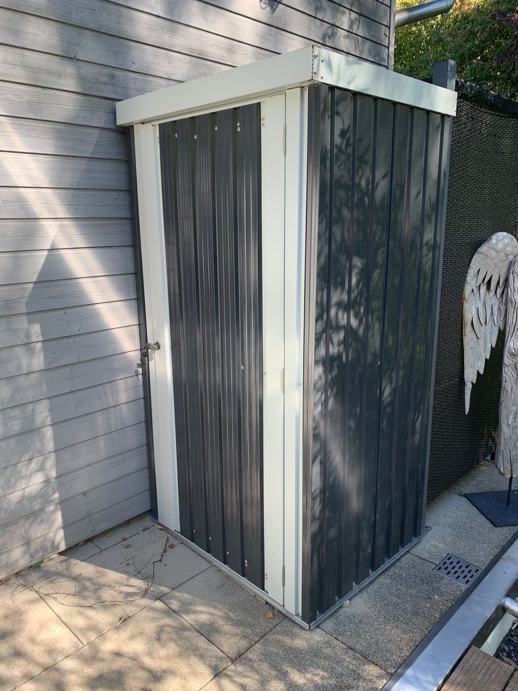 Casette da giardino & serre: Metall-Gartenschrank in Anthrazit – Usato da Hüttikon venduto da abarb 1